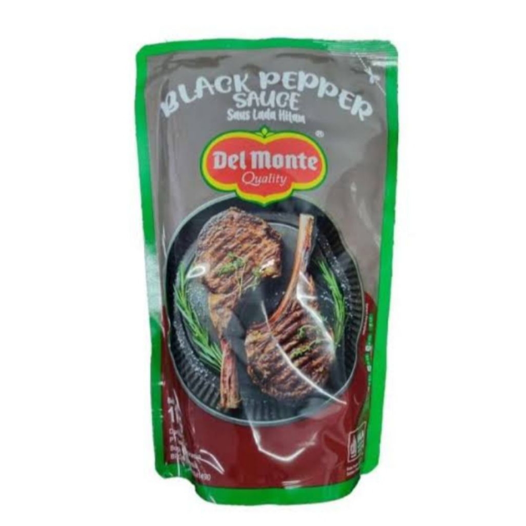

DELMONTE/ Del Monte Sauce Black Pepper Saus Lada Hitam 1 Kg