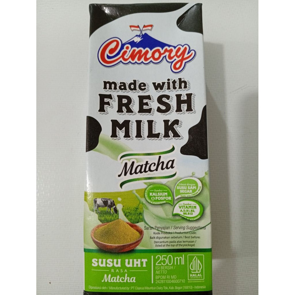 

Cimory UHT Milk Matcha 250ml