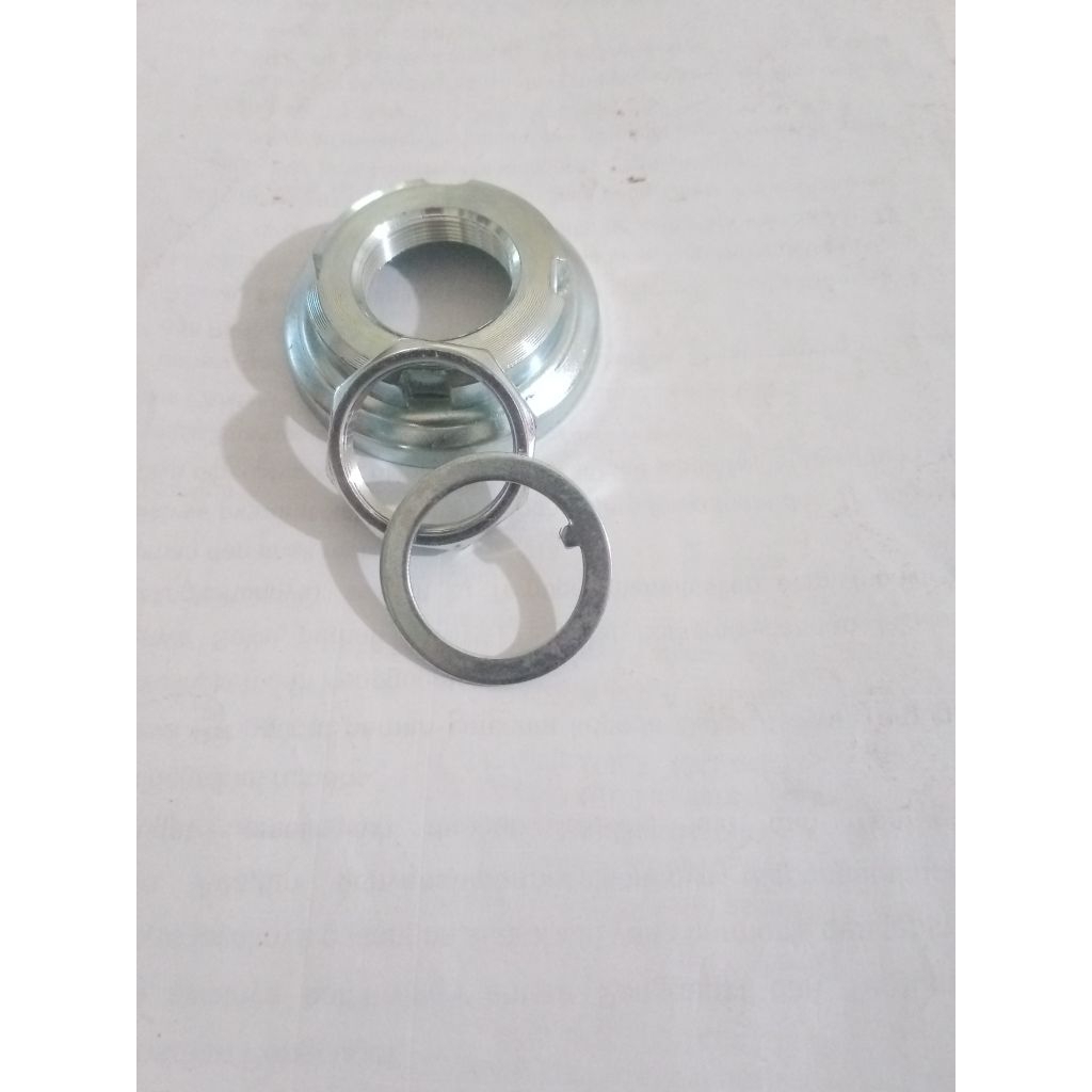 ( 1set mur besar+kecil+ring) Mur ring mangkok komstir Honda Supra beat kph vario
