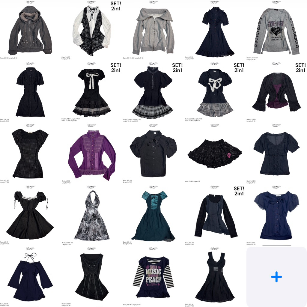 Volume 230 Starrymoon Gothic Alt Grunge Dark Harajuku Vkei