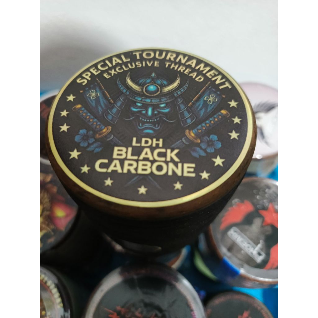 Gelasan Matot LDH Black Carbone Bahan Abu Monster Size 0.23 Klos 6000 Yard