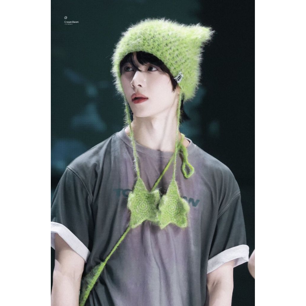 BEOMGYU TXT CEOCHET BEANIE / BEOMGYU'S INSPIRED CROCHET BEANIE