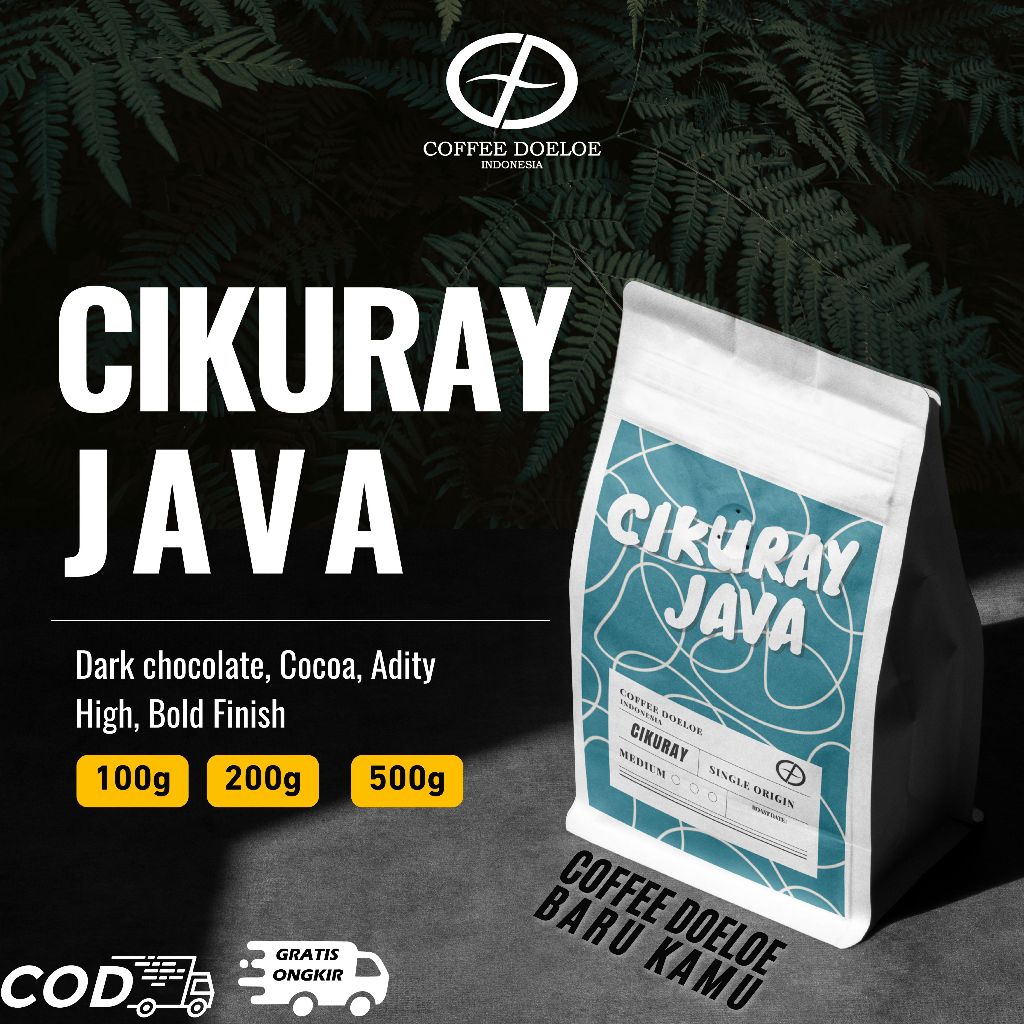 KOPI ARABIKA CIKURAY GARUT ( BIJI KOPI / KOPI BUBUK )