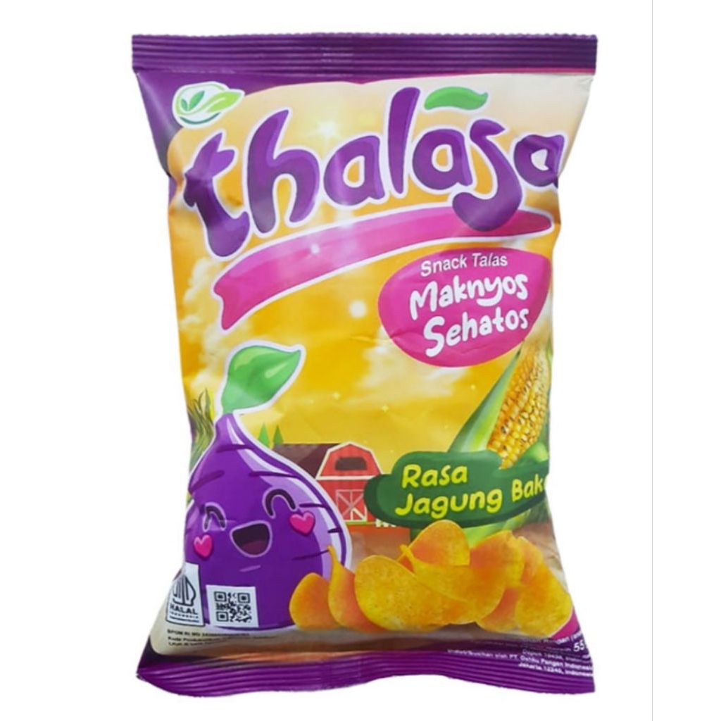 

thalasa Snack Keripik Talas jagung bakar