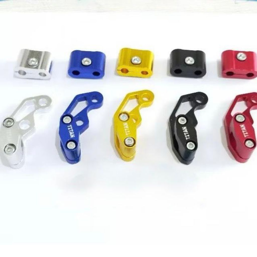 Jepitan Selang Gas + Breket Selang Rem Jepitan Selang Gas Gembok Selang Garden variasi motor