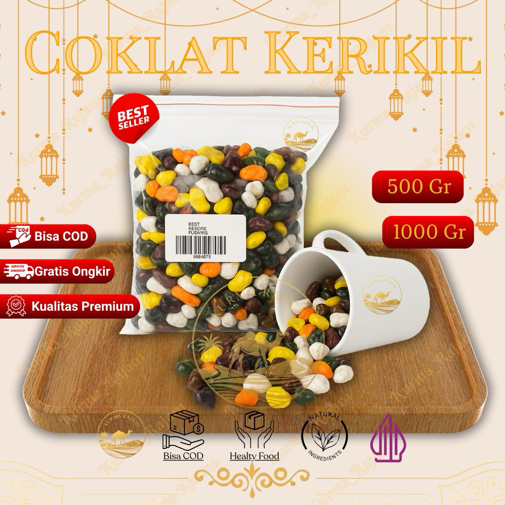 

Coklat Batu Krikil 1 kg | Coklat Krikil Oleh Oleh Haji dan Umroh Murah