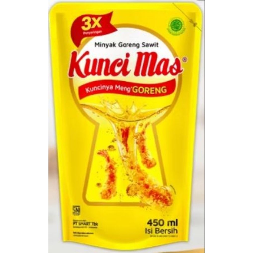 

Kunci Mas Minyak goreng 450ml