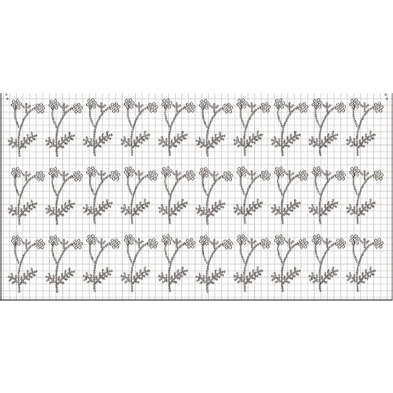 Payet Swarovski diamond tempel mote gosok motif Bunga Keke