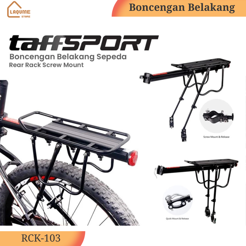 Rangka Boncengan Belakang Sepeda - Rak Belakang Sepeda - Boncengan Sepeda