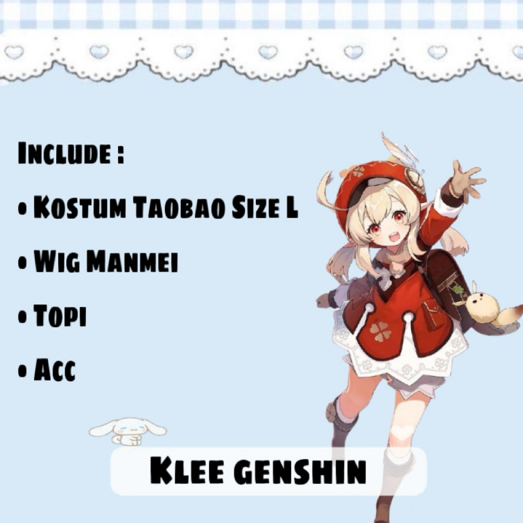 KLEE GENSHIN RENT