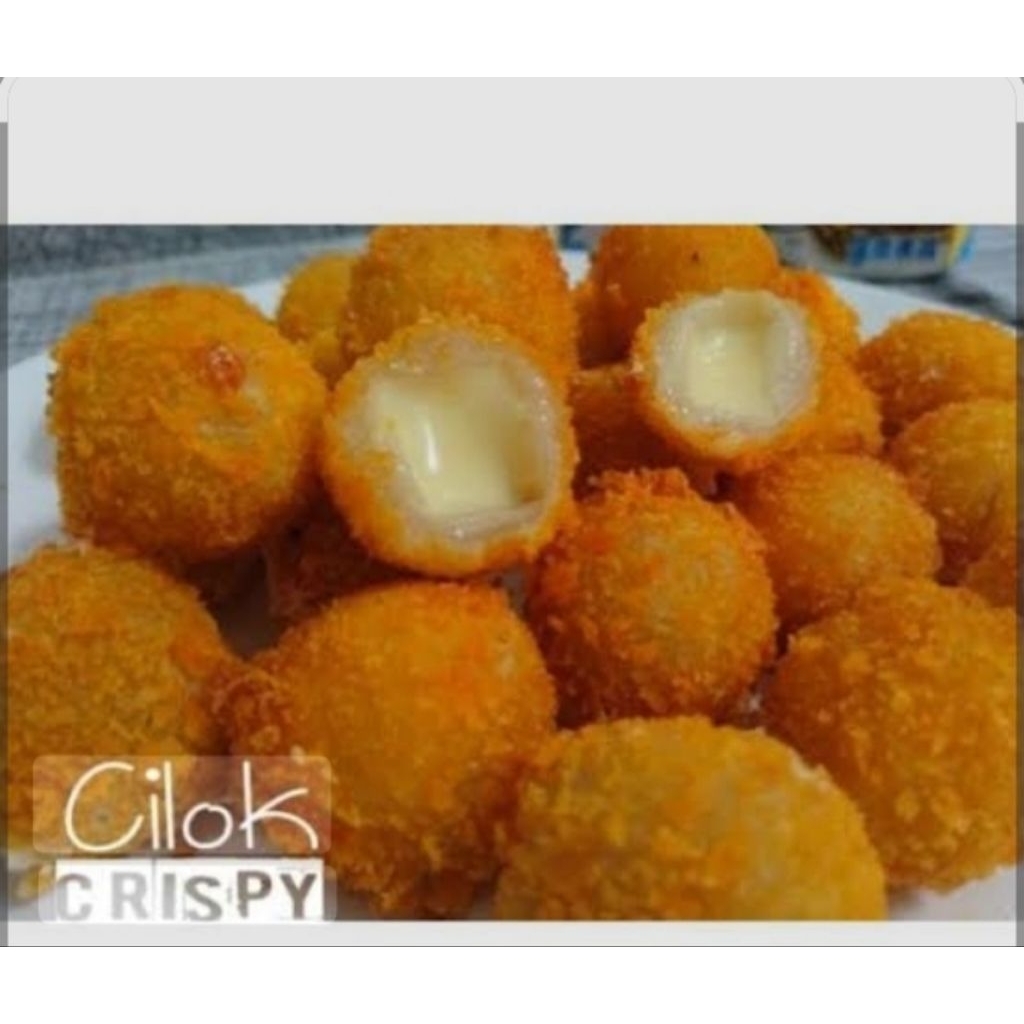 

cilok krispy isi keju lumer