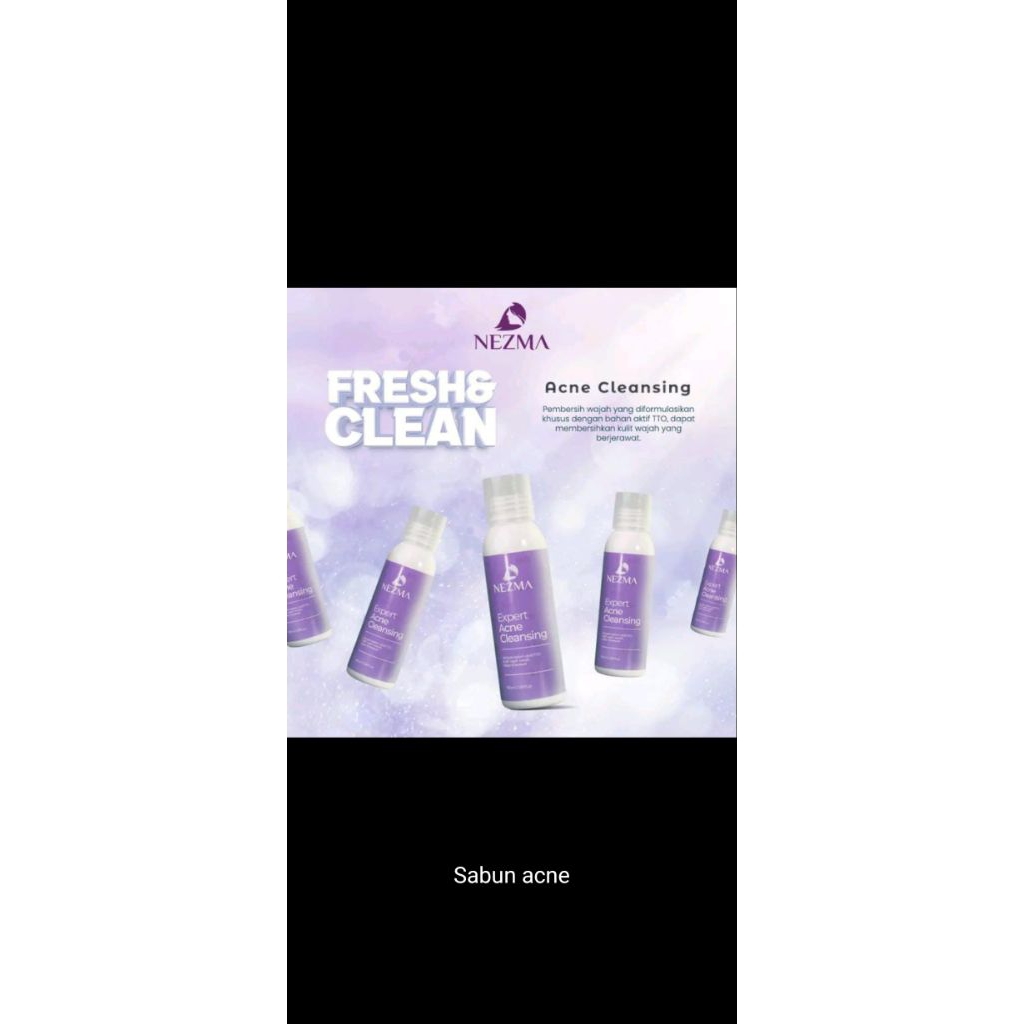 Sabun acne cleansing nezma by RMC