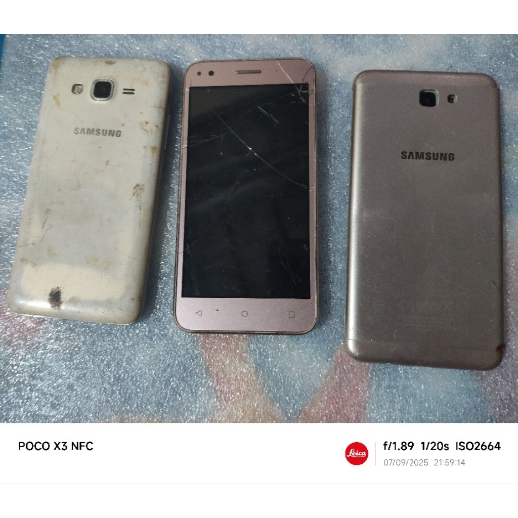 HP mati total  Samsung j7 prime, Advan i5C,samsung grand prime