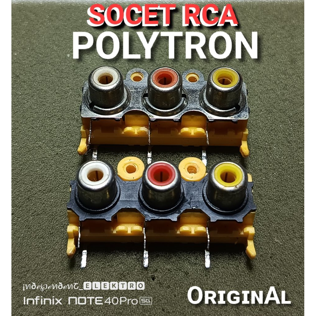 Socet RCA Tv polytron slim   RCA tv polytron   socet video tv polytron slim   RCA tv polytron
