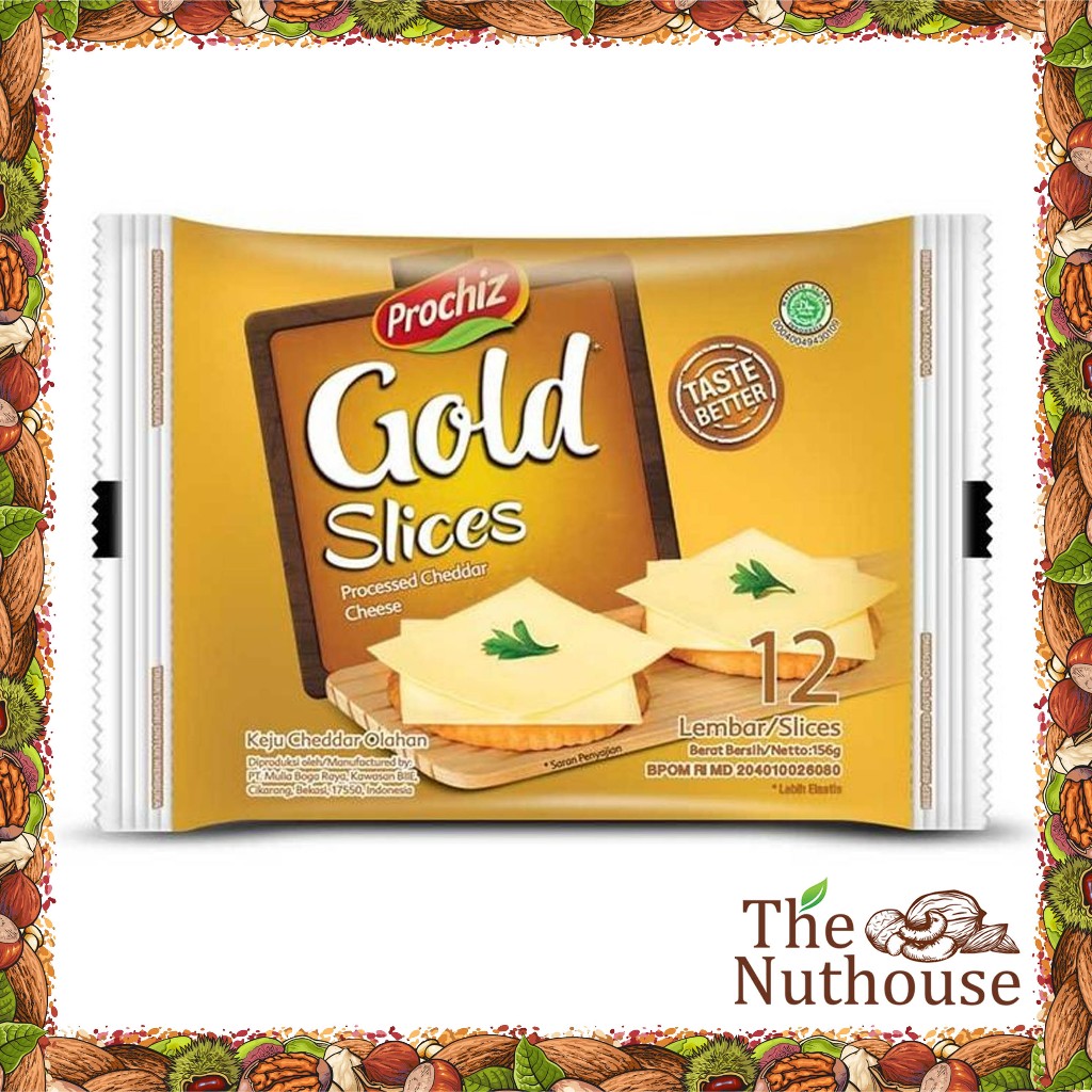 

PROCHIZ Keju Gold Slices 12s