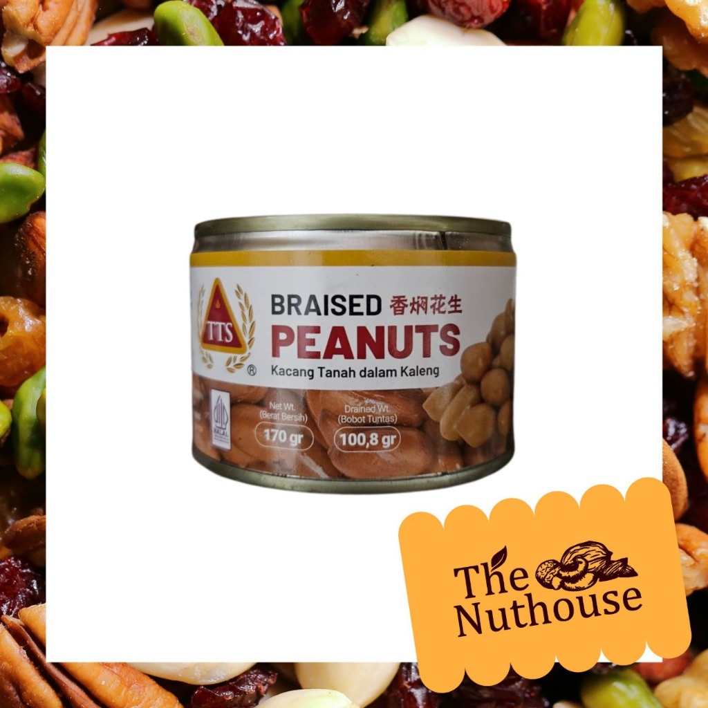 

TTS Braised Peanuts / Kacang Tanah Dalem Kaleng 170gr