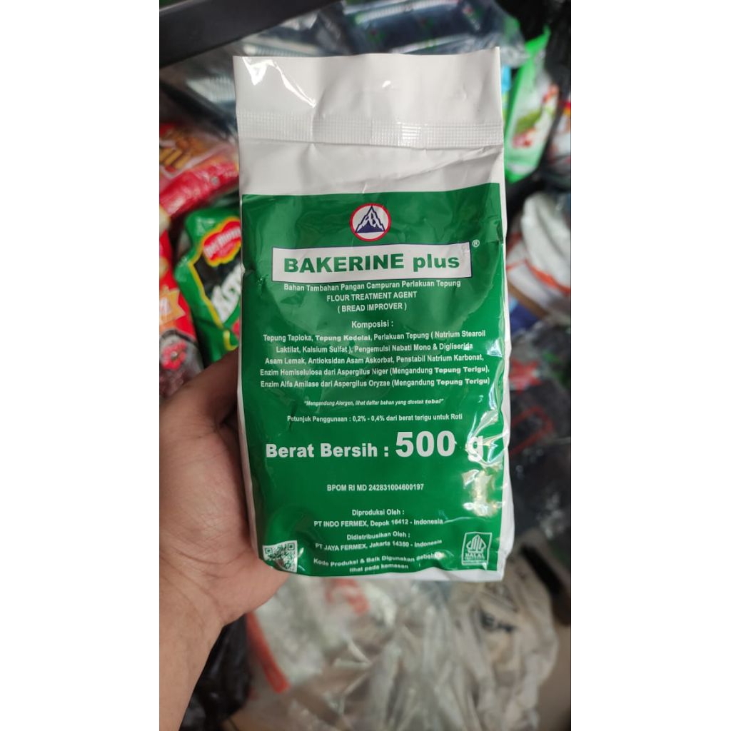 

BAKERINE PLUS BREAD IMPROVER 500 GRAM