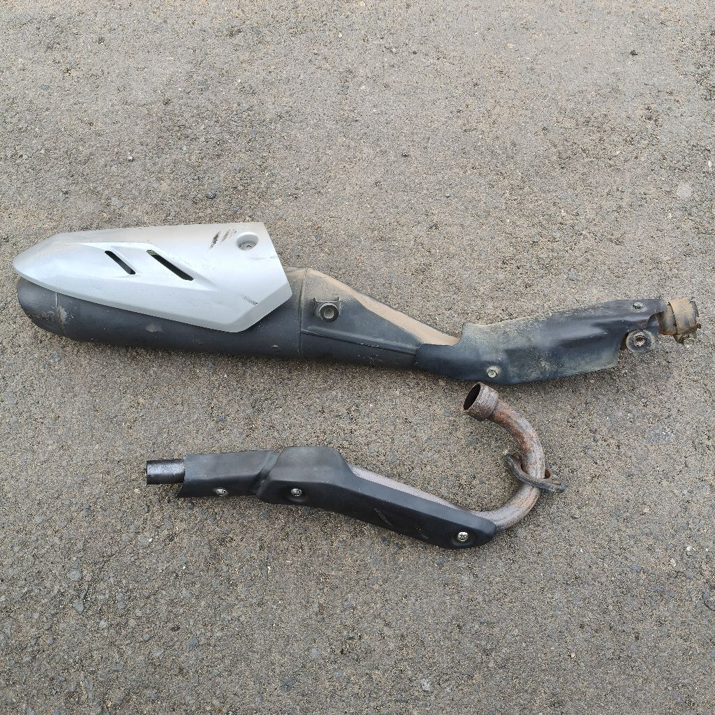 Knalpot standar CRF 150L Original