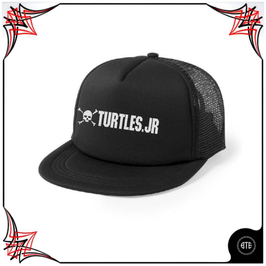 [ COD ] Topi Snapback Trucker Jaring TURTLES.JR PUNK / HAT PUNK BAND TURTLES.JR