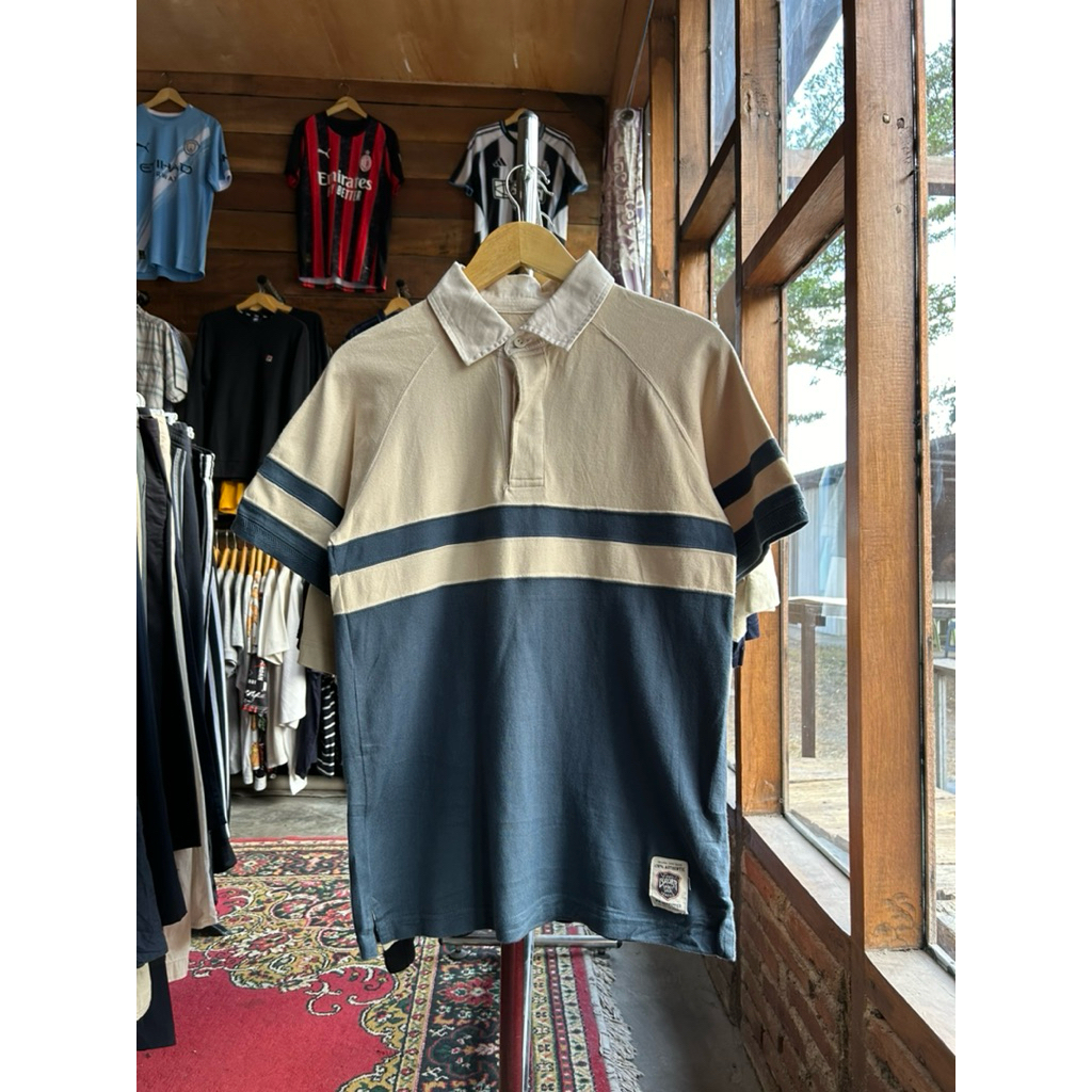 Polo Shirt Rugby Eddie Bauer Second Original