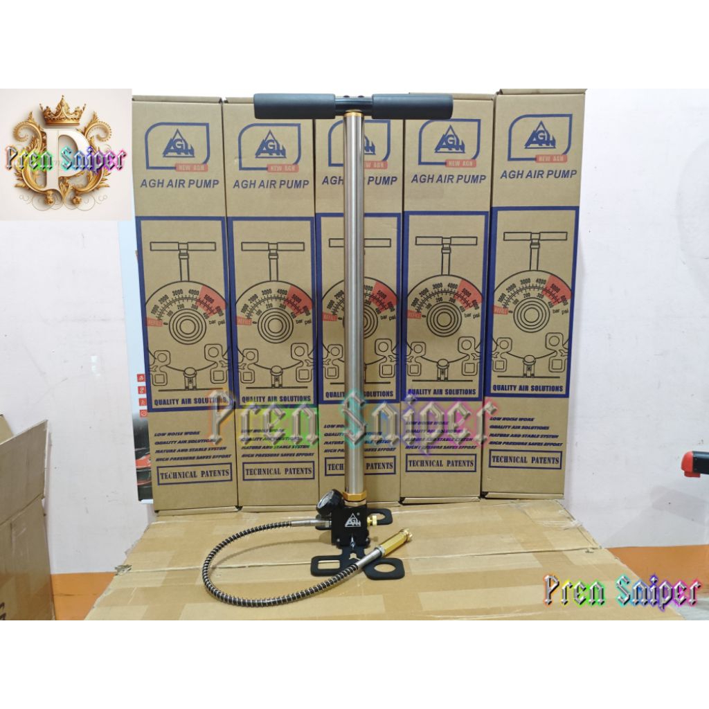 Pompa PCP 3 Stage AGH 6000psi Import, Pompa PCP AGH Kaki Lipat Evo