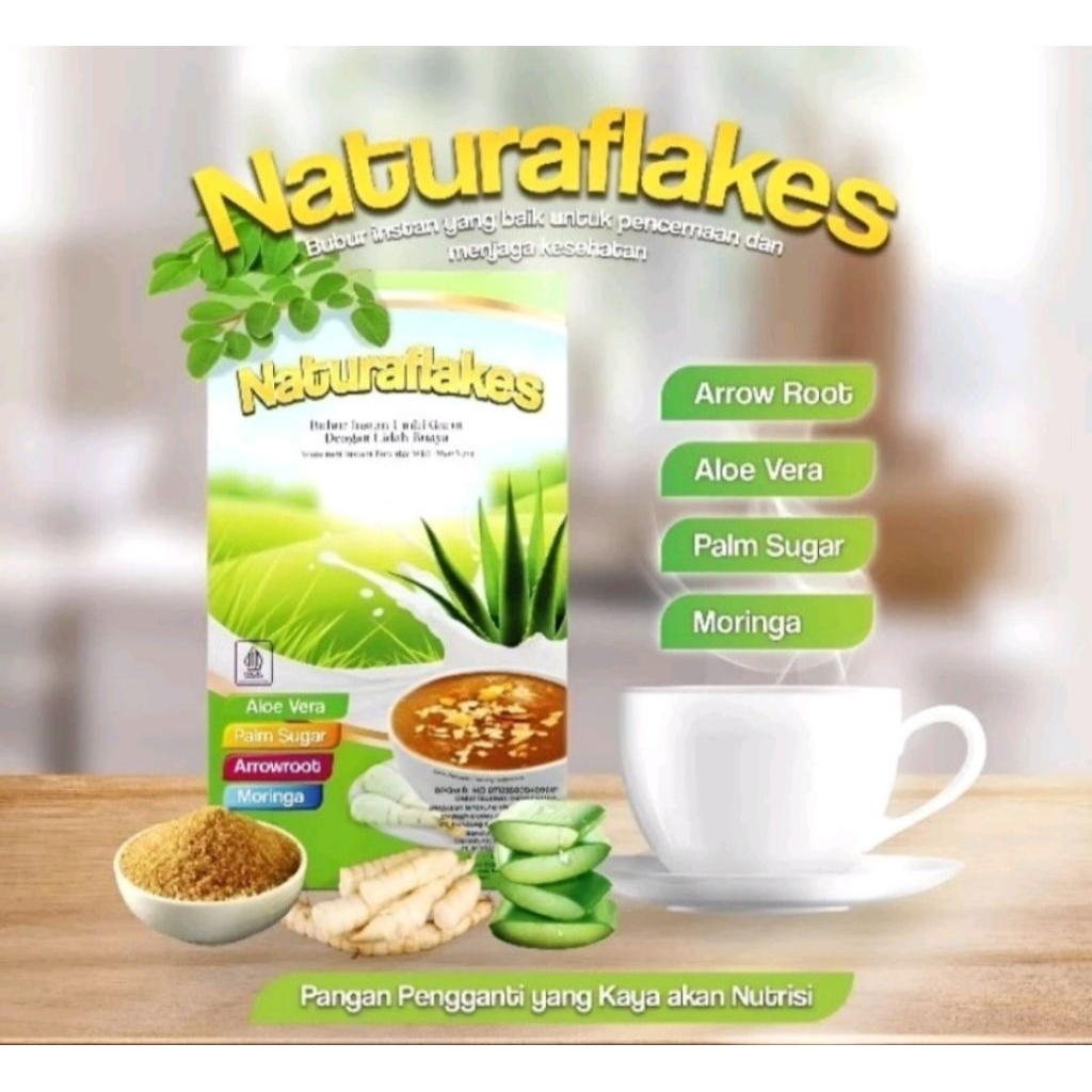 

NATURAFLAKES Pangan Pengganti Nasi Yg Kaya Nutrisi