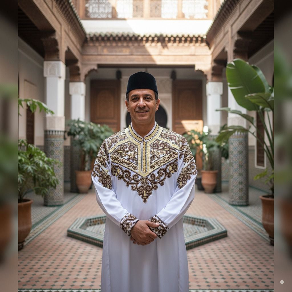 Jubah Gamis Pria Bordir Corneli Sarimbit Gamis Pria bordir elegan mewah