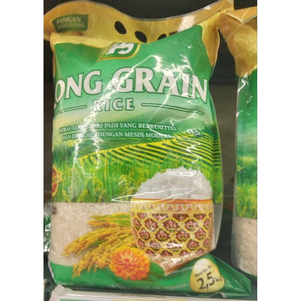 

Beras long grain rice 2,5kg/pcs