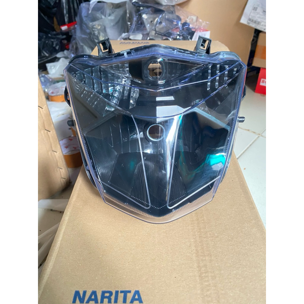 Reflektor Lampu Depan Honda Beat ESP Beat Street 2016-2019 Custom Smoke