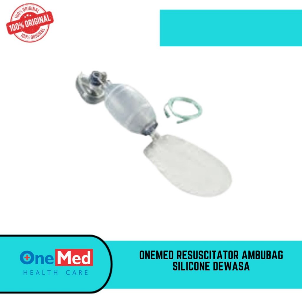 Onemed Resuscitator Ambubag Silicone Dewasa
