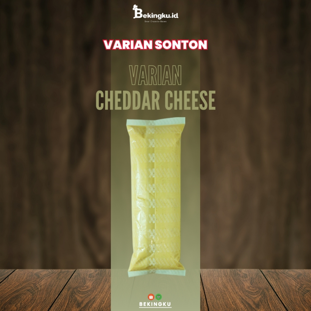 Sonton Vla Filling Rasa Keju Cheddar (Cheddar Cheese)