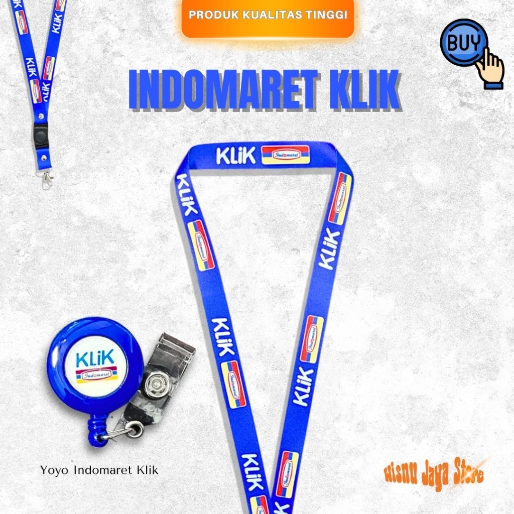 

LANYARD TALI ID CARD INDOMARET KLIK TERBARU | LANYARD INDOMARET KLIK GROSIR TERMURAH & BERKUALITAS