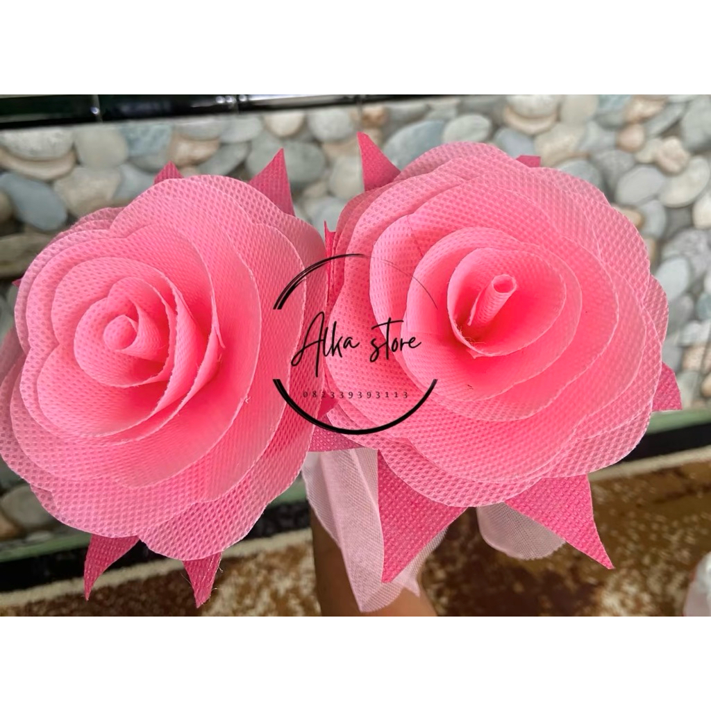 PAKET 25 Pcs HIASAN BUNGA UNTUK TEMPAT TELUR ATAU BUAH ACARA MAULID NABI, AQIQAH, SOUVENIR ATAU PERN