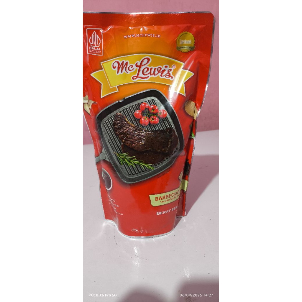 

Saos BBQ Barbeque MC Lewis 1kg