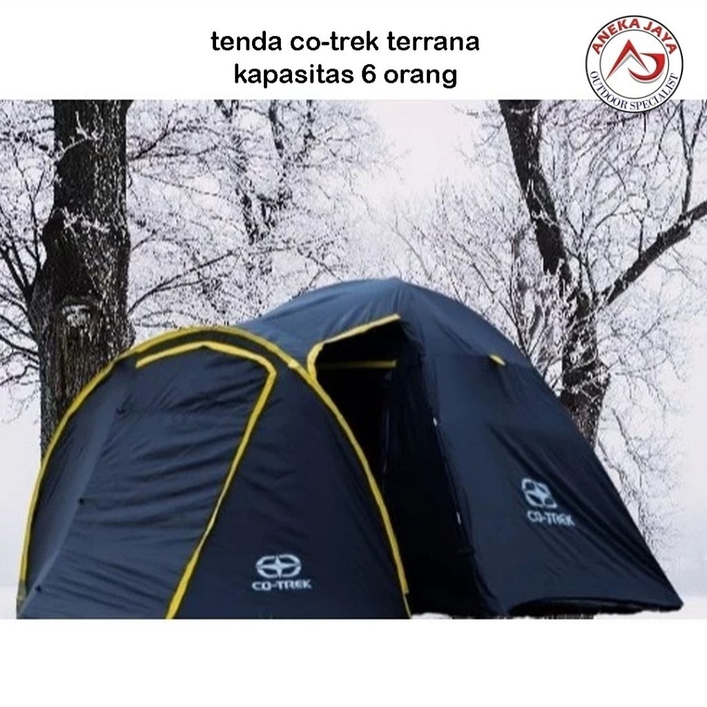 TENDA COTREK TERRANA KAPASITAS 6P ALLOY