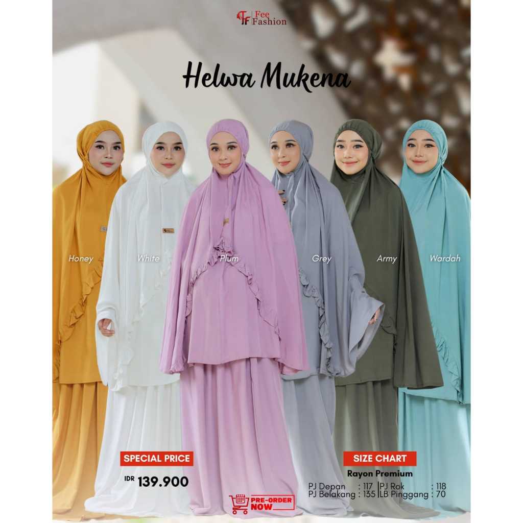 HELWA MUKENA BY FEE FASHION