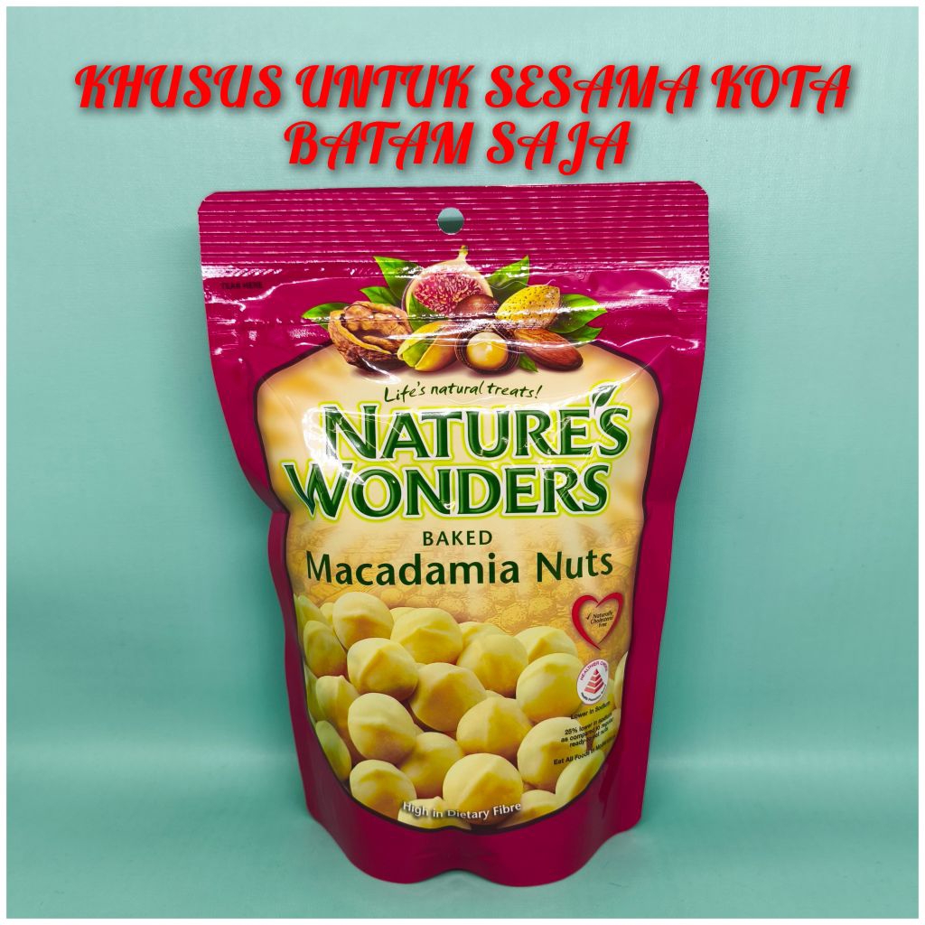 

Tai Sun Nature's Wonders Macadamia Nuts 220 gram
