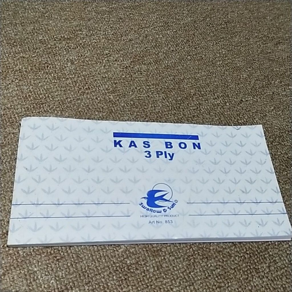 

buku kas bon 3 ply merk swallow & sun