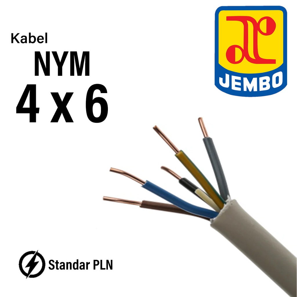 Kabel NYM 4 x 6 Jembo