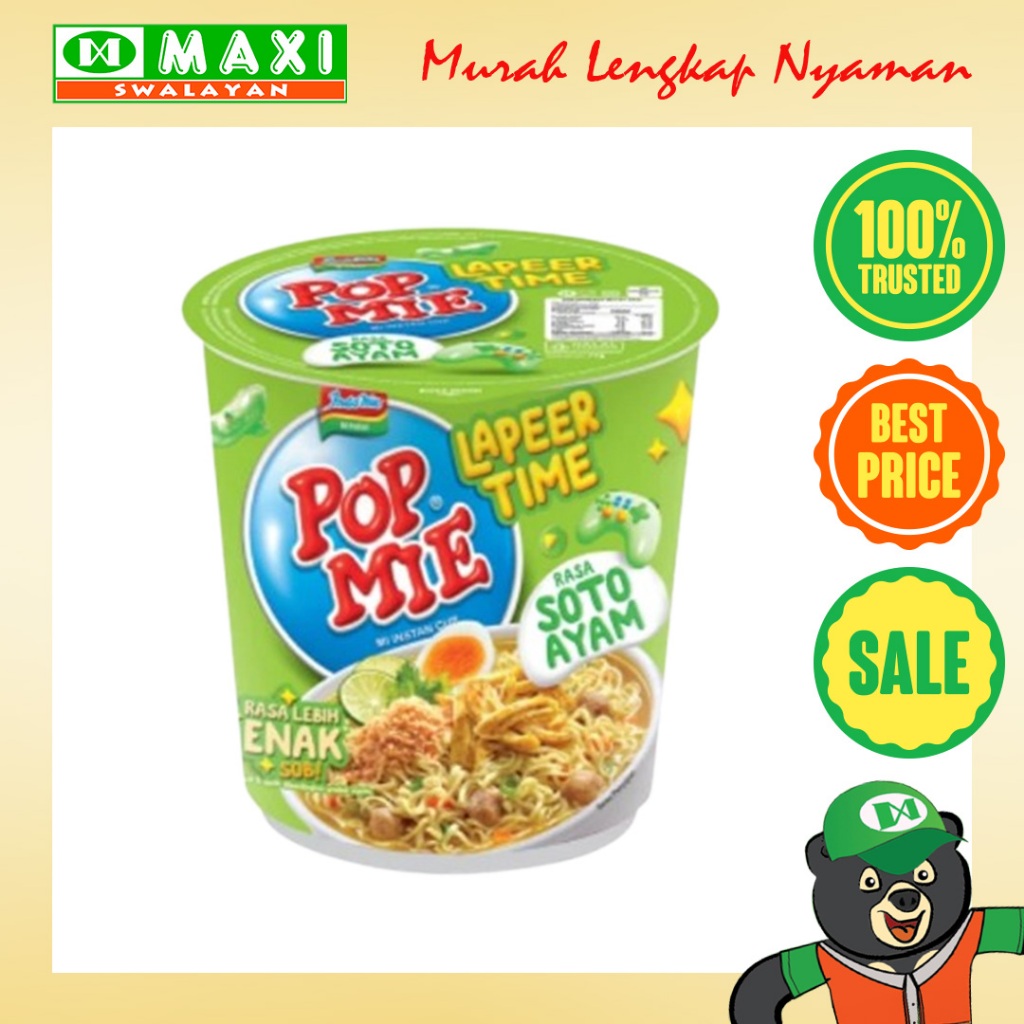 

Pop Mie Rasa Soto Ayam 100gr