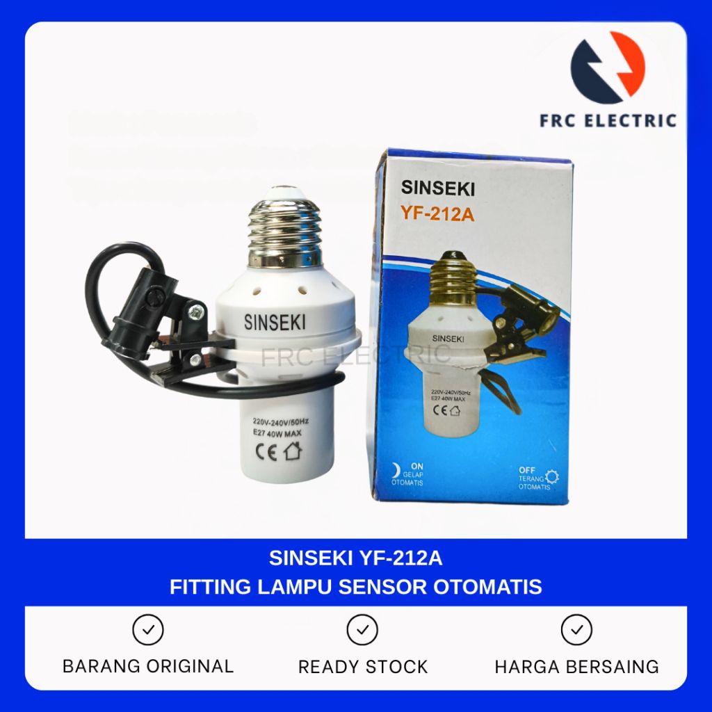 FITTING LAMPU SENSOR OTOMATIS - FITTING LAMPU - FITTING SENSOR - FITTING LAMPU OTOMATIS