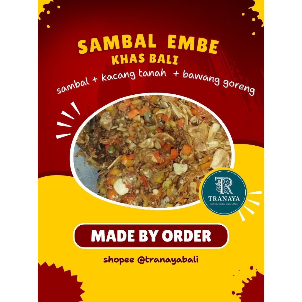 

Sambal Embe khas bali enak gurih /Sambal bawang goreng