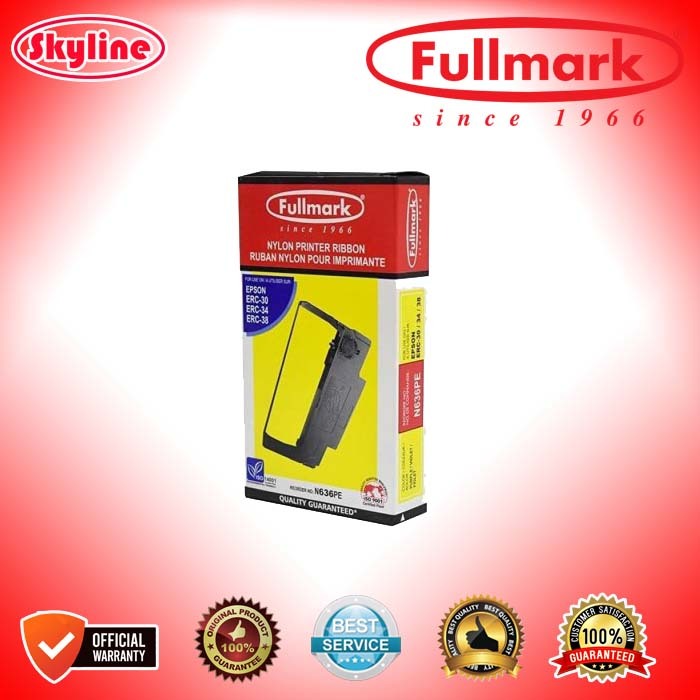 Printer Ribbon Fullmark ERC-38 Ribbon Cartridge ERC 38 ERC38 Original Produk