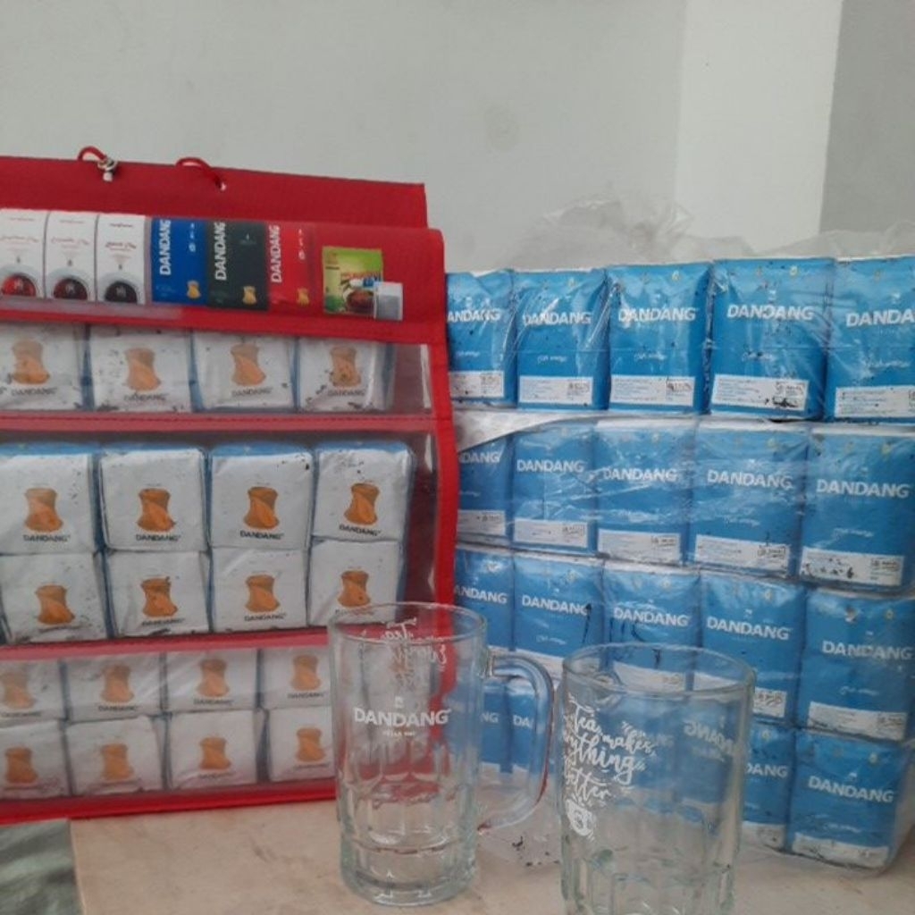 

[1 BAL] TEH TUBRUK DANDANG BIRU ISI 10 SLOP SARIWANGI SOSRO TEH SEDUH JUMBO WANGI FREE GELAS DANDANG DAN TAS DISPLAY