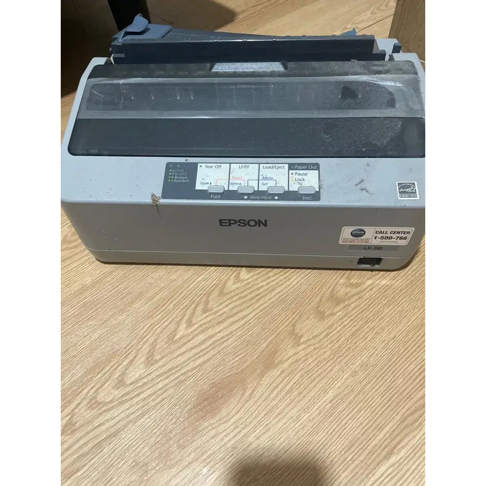 printer epson lx310 dotmatrix second printer lx310 bekas | pemakaian normal