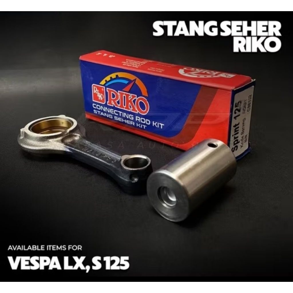 Stang Seher Vespa Matic 125 150 Riko | Connecting Rod Vespa LX S Primavera Sprint