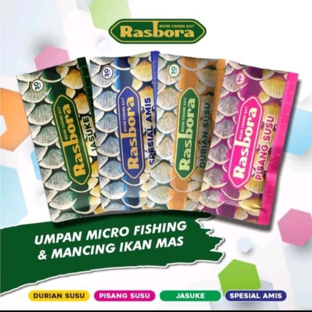 Umpan Rasbora/ Umpan micro fishing