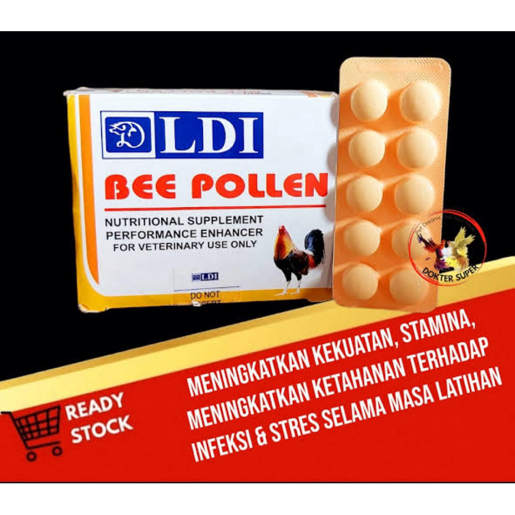 BEE POLLEN DOPING AYAM ISI 10 TABLET