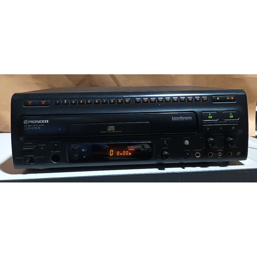 PIONEER-CLD-2730K / CD-CDV-LD-PLAYER