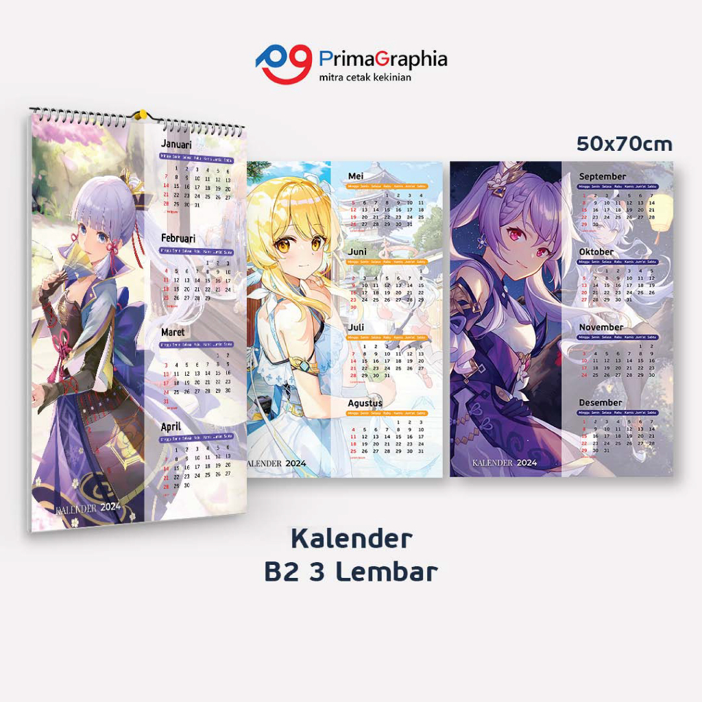

Kalender Dinding B2 isi 3lbr